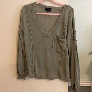 Off the shoulder knit top. Worn once.